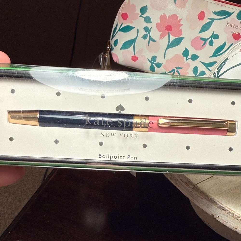 NWT Kate Spade Floral Pouch & Pen Set | Bundle or  Individual Gift